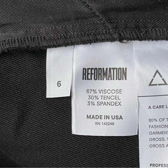 REFORMATION Sophie Lace-Up Neck Jumpsuit  Office Siren size 6 - Picture 8 of 14